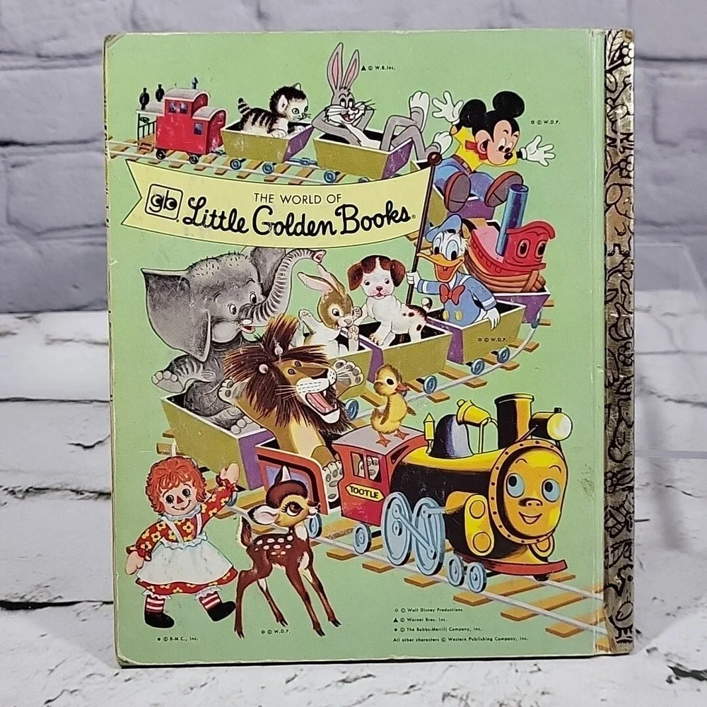 Vintage Little Golden‎ Book Corky's Hiccups 39 Cent Cover 1973